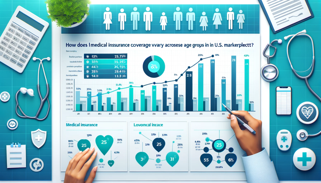 Project#1 – How does medical insurance coverage vary across different age groups in the U.S. marketplace?